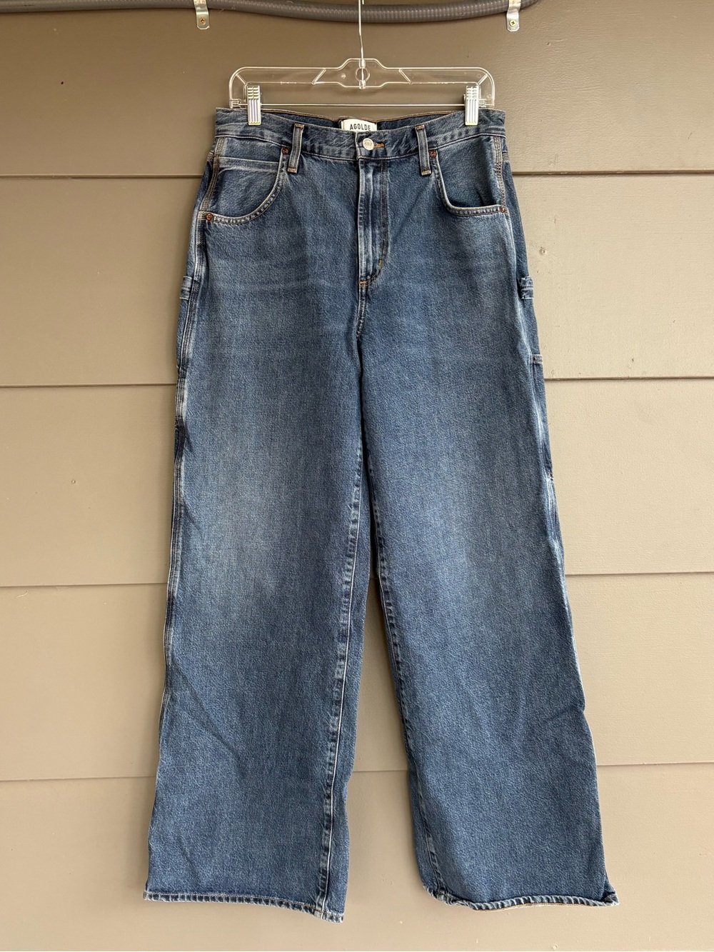 Agolde Magda Carpenter Jeans - Picture 4 of 16